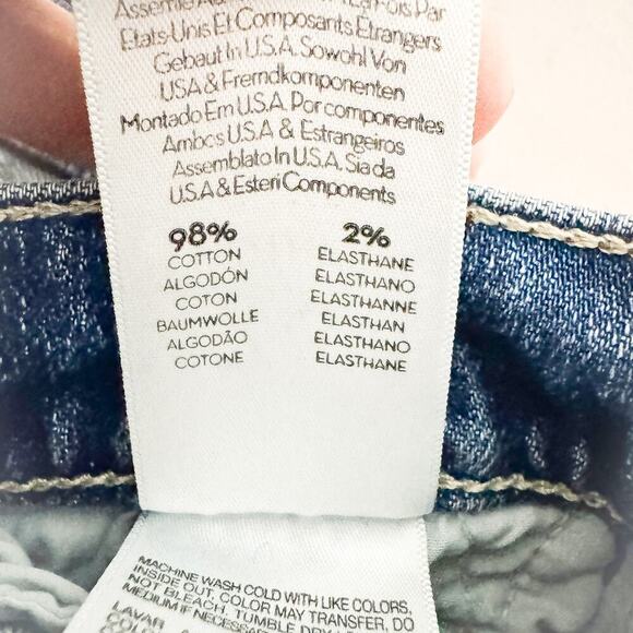 Mother The Dropout Fray Reckless Ripped Raw Hem Denim Jeans SIze 28 - Picture 9 of 10